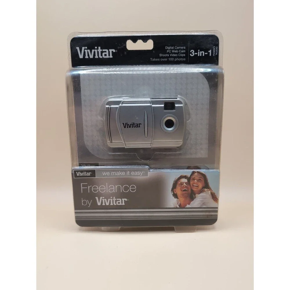 Vivitar V69379M 12.0MP Digital Camera - Silver